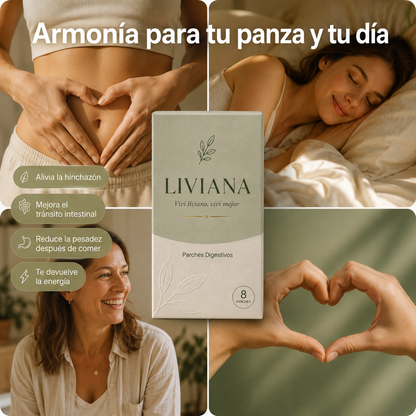 LIVIANA® | Parches Digestivos